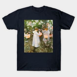 Carnation, Lily, Lily, Rose by John Singer Sargent T-Shirt